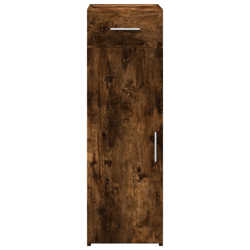 Buffet chêne fumé 30x42,5x93 cm bois d'ingénierie - XIOS
