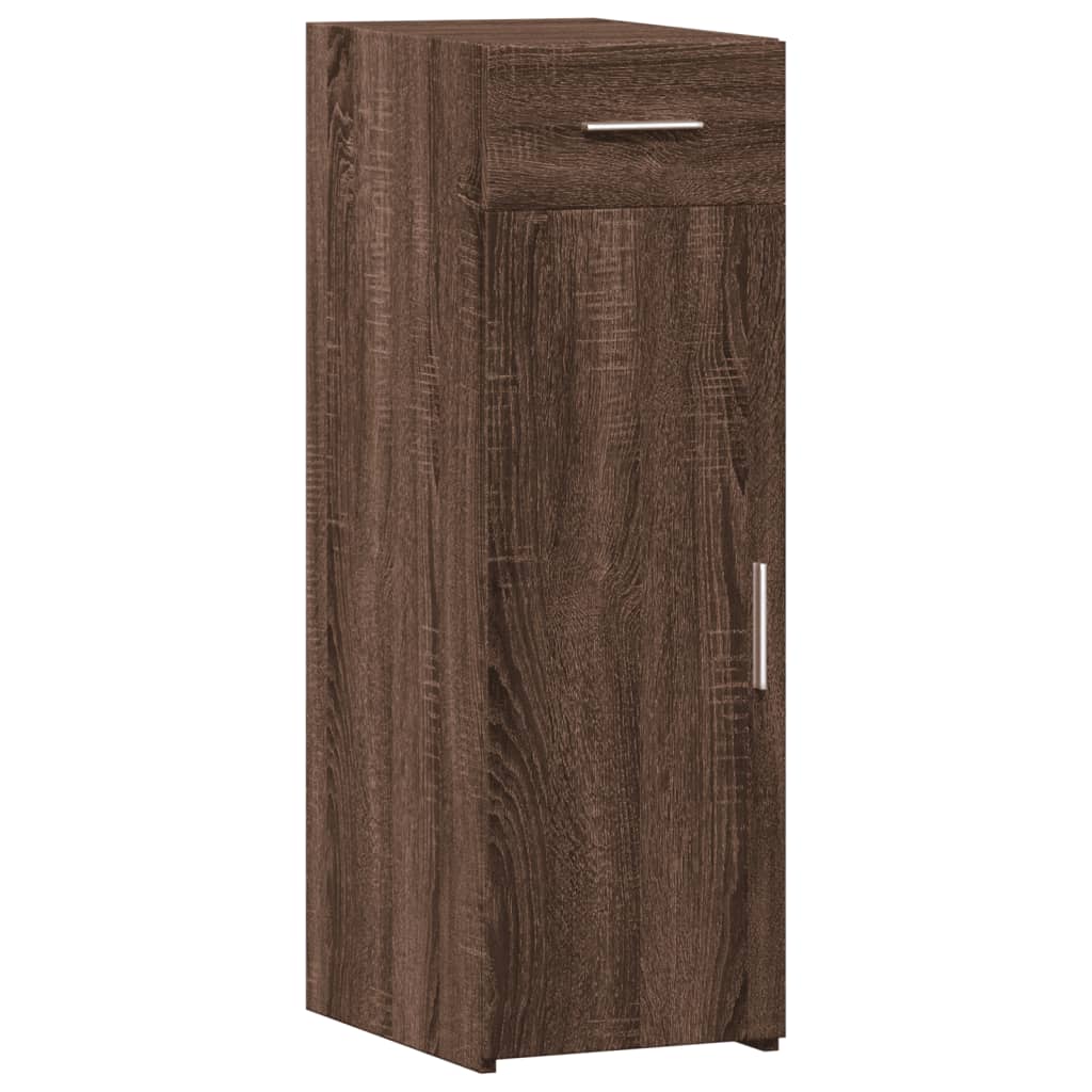 Buffet chêne marron 30x42,5x93 cm bois d'ingénierie - XIOS