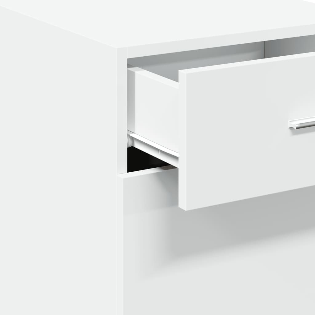 Buffet blanc 40x42,5x93 cm bois d'ingénierie - XIOS