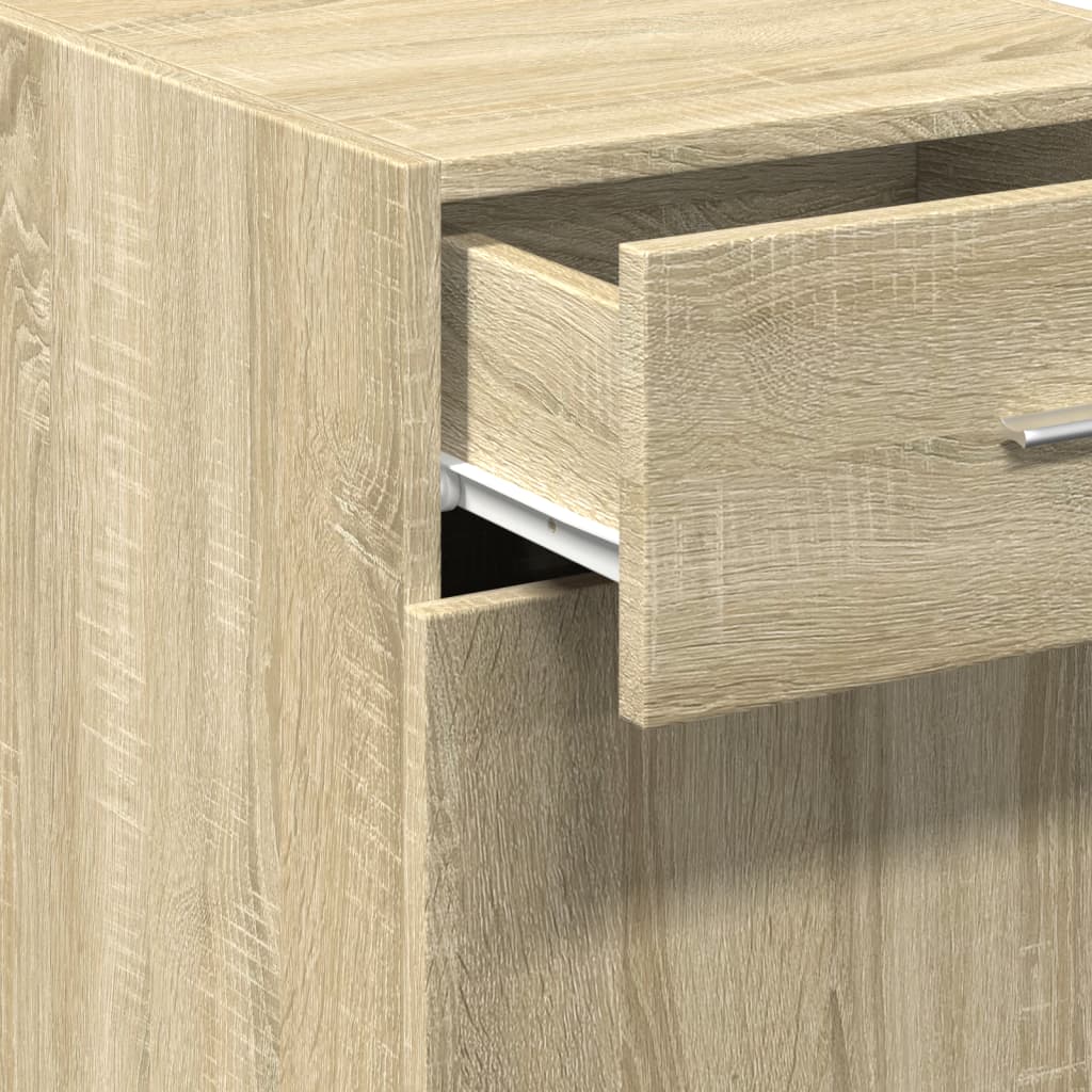 Buffet chêne sonoma 40x42,5x93 cm bois d'ingénierie - XIOS
