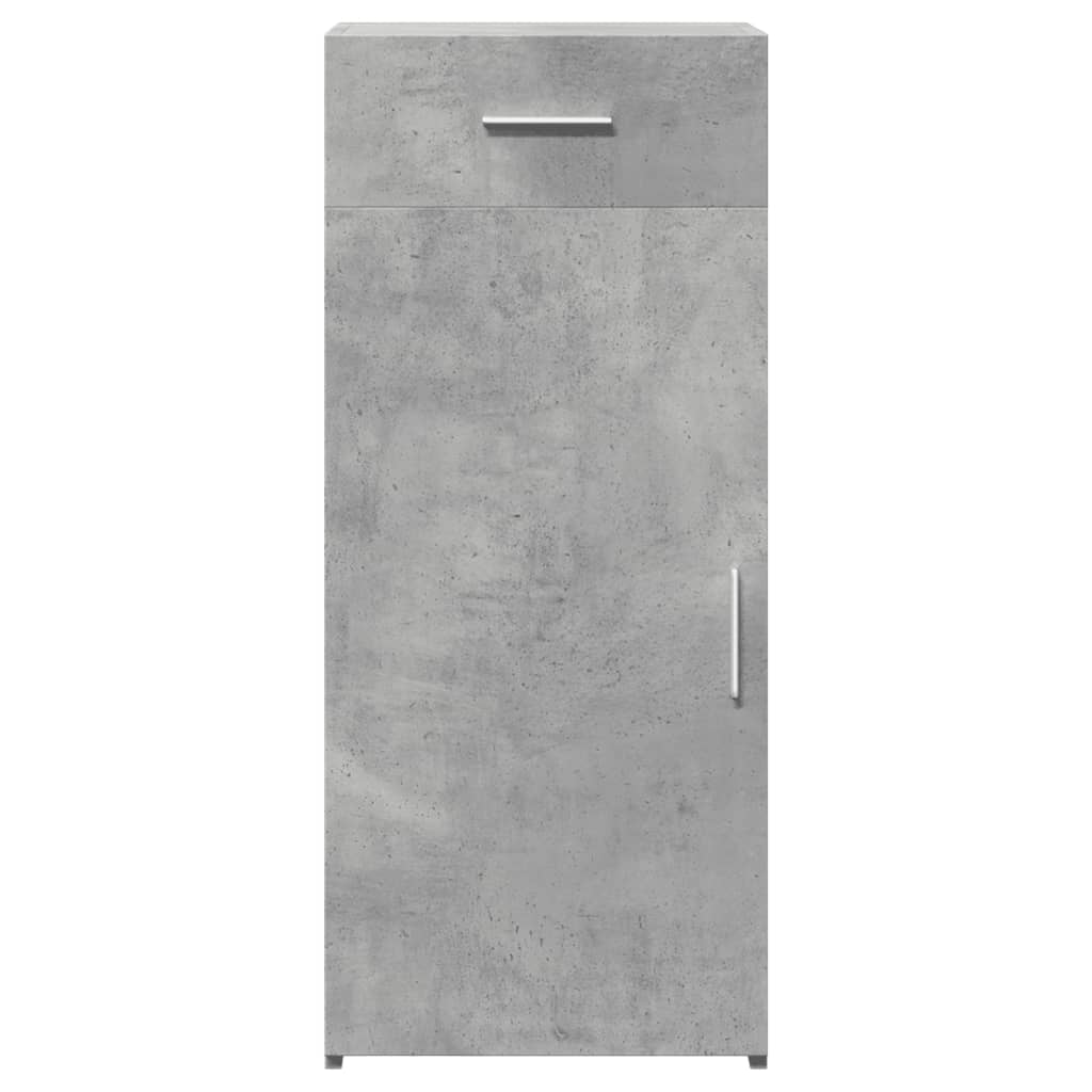 Buffet gris béton 40x42,5x93 cm bois d'ingénierie - XIOS