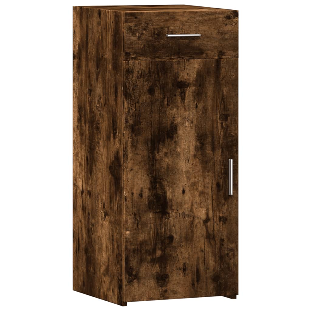 Buffet chêne fumé 40x42,5x93 cm bois d'ingénierie - XIOS
