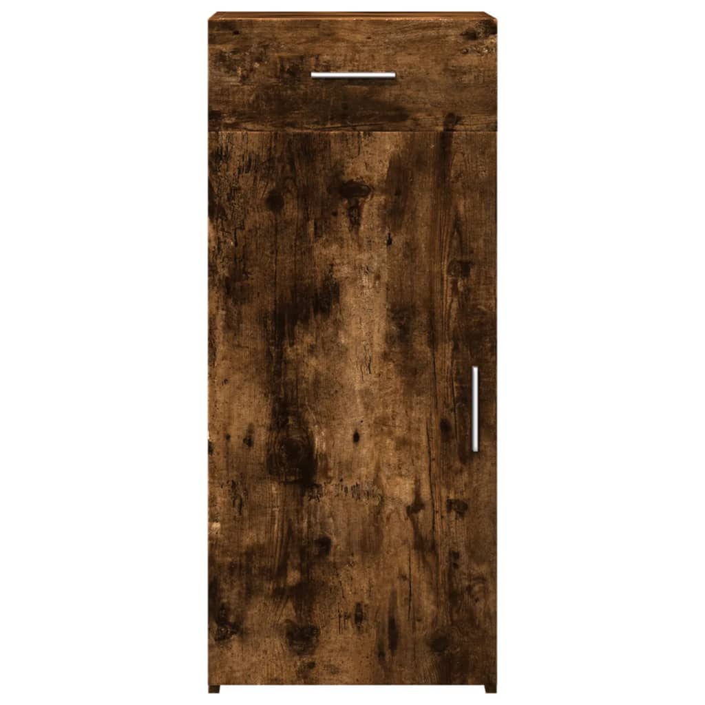 Buffet chêne fumé 40x42,5x93 cm bois d'ingénierie - XIOS
