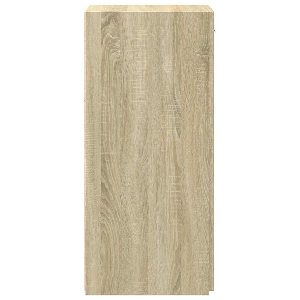 Buffet chêne sonoma 45x42,5x93 cm bois d'ingénierie - XIOS
