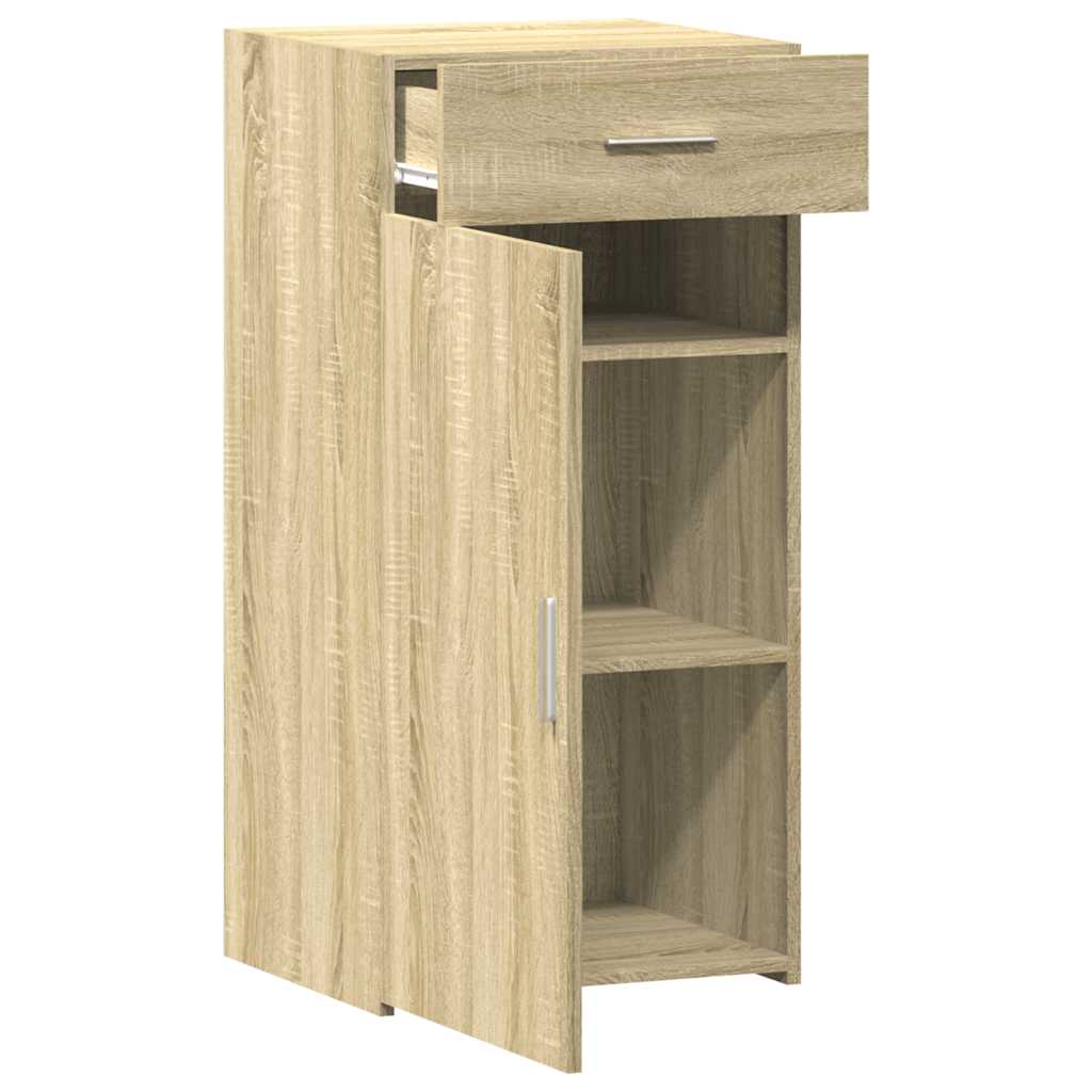 Buffet chêne sonoma 45x42,5x93 cm bois d'ingénierie - XIOS
