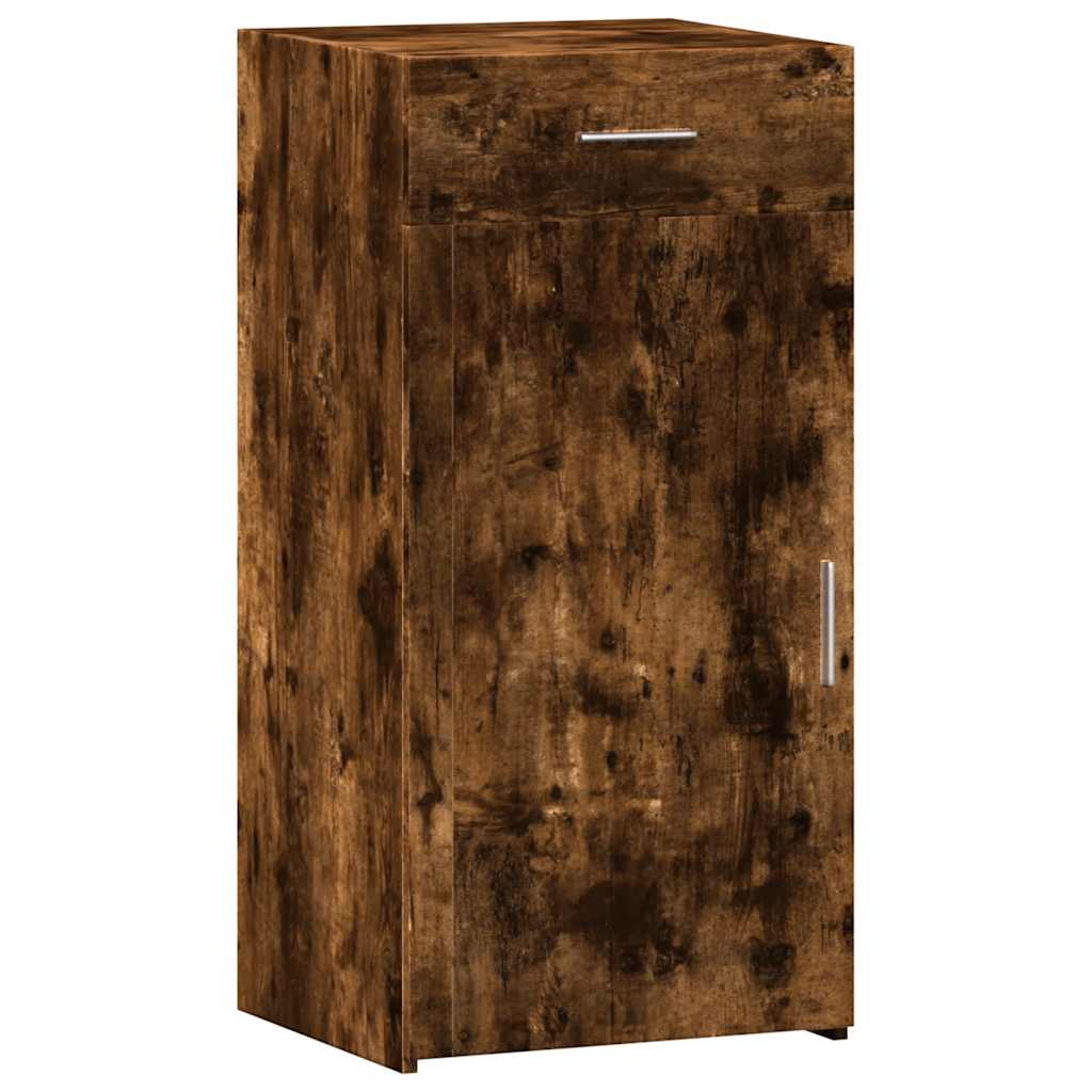 Buffet chêne fumé 45x42,5x93 cm bois d'ingénierie - XIOS