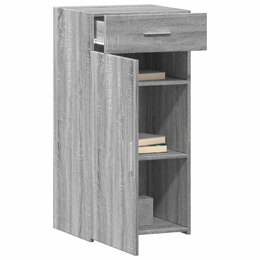 Buffet sonoma gris 45x42,5x93 cm bois d'ingénierie - XIOS