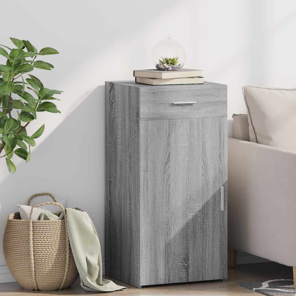 Buffet sonoma gris 45x42,5x93 cm bois d'ingénierie - XIOS