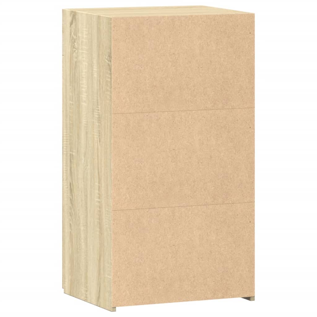 Buffet chêne sonoma 50x42,5x93 cm bois d'ingénierie - XIOS