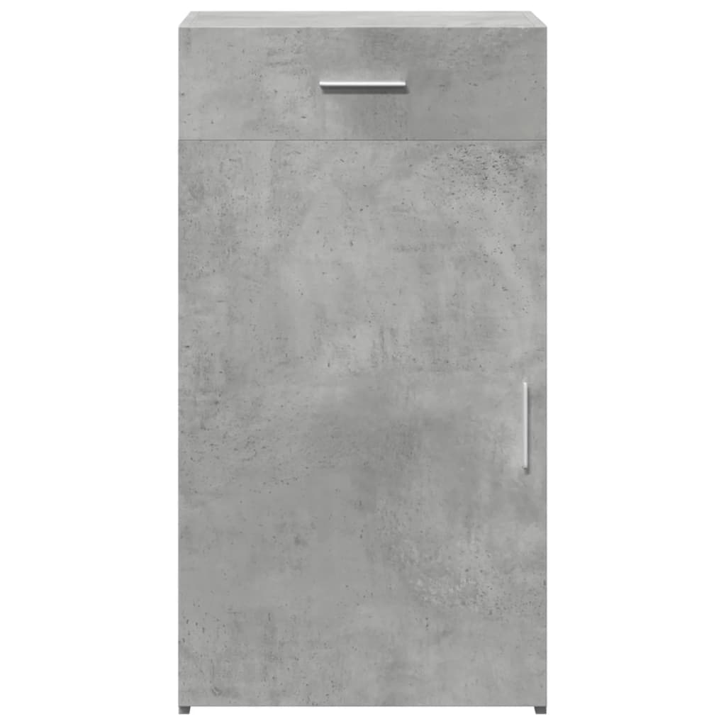 Buffet gris béton 50x42,5x93 cm bois d'ingénierie - XIOS