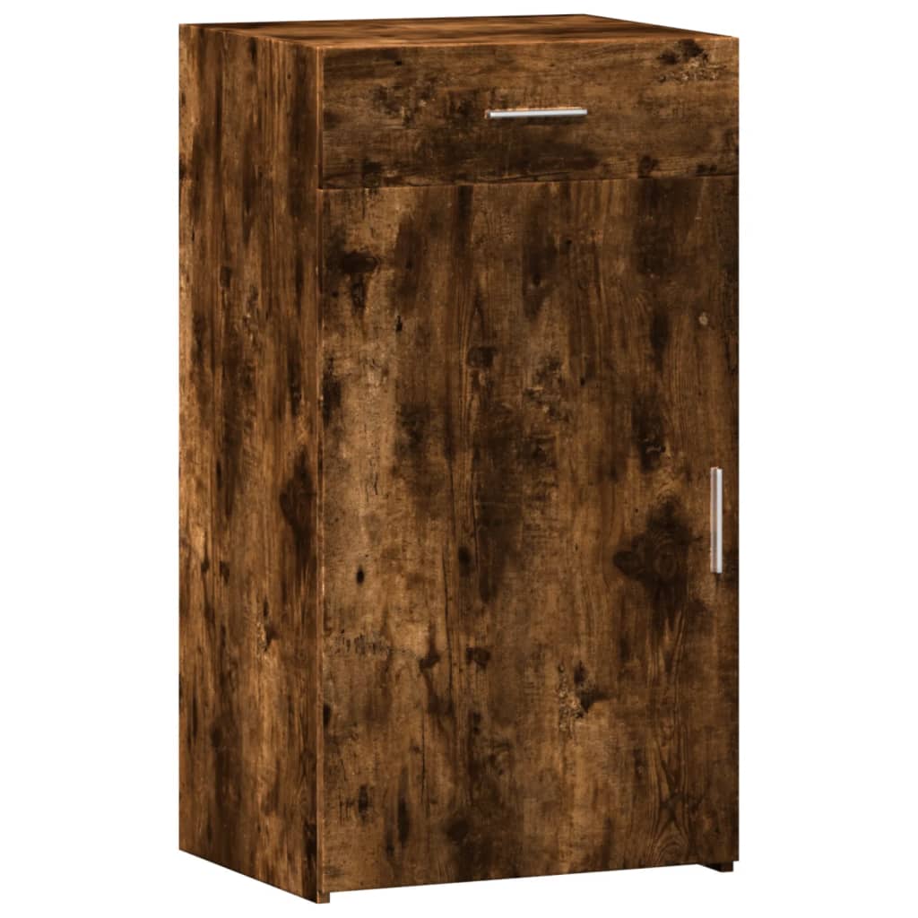 Buffet chêne fumé 50x42,5x93 cm bois d'ingénierie - XIOS