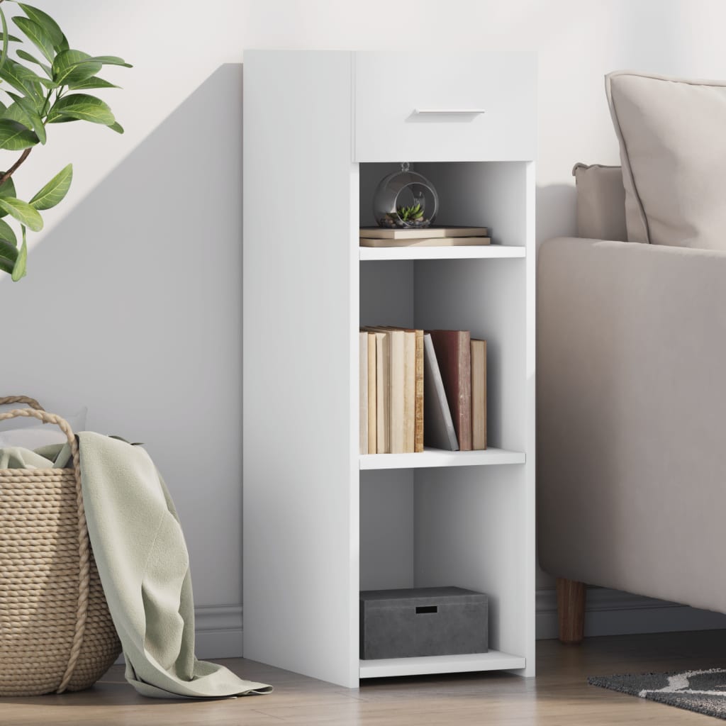 Buffet blanc 30x42,5x93 cm bois d'ingénierie - XIOS