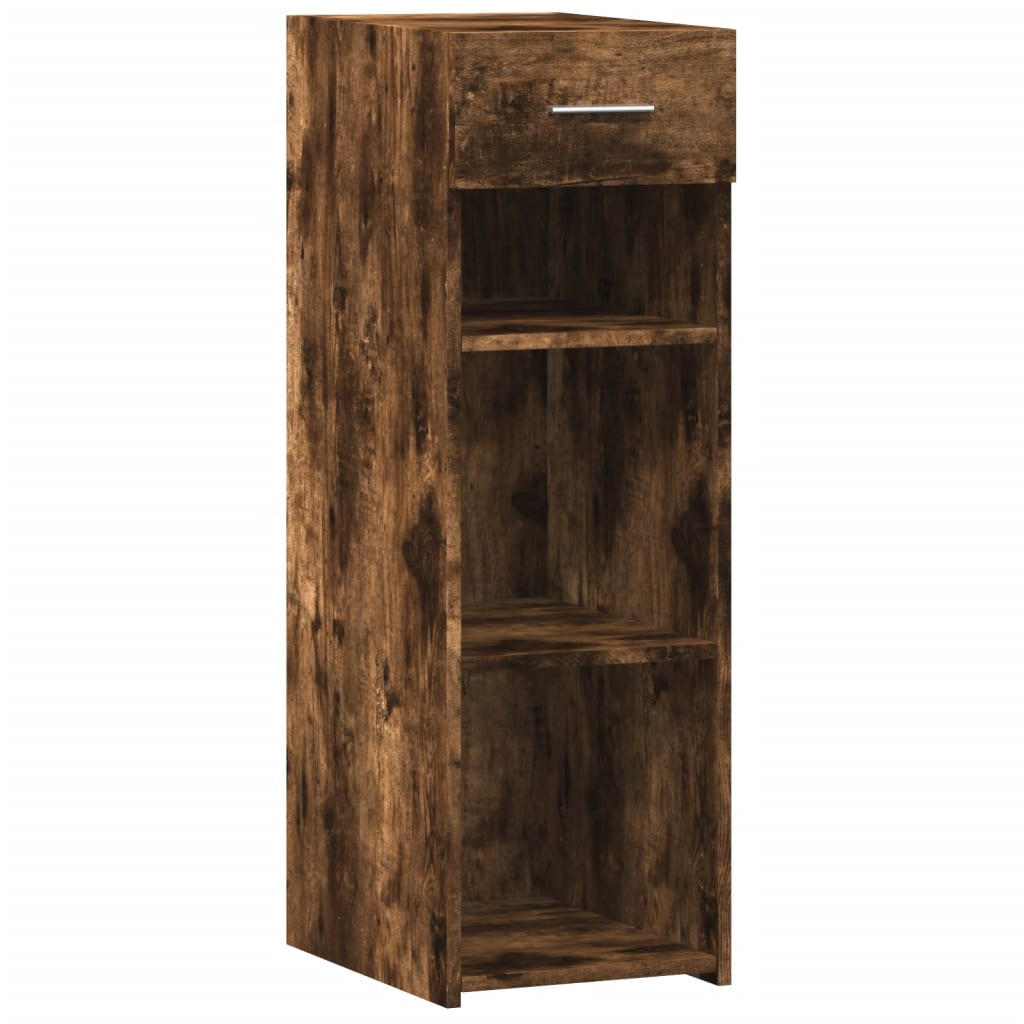 Buffet chêne fumé 30x42,5x93 cm bois d'ingénierie - XIOS