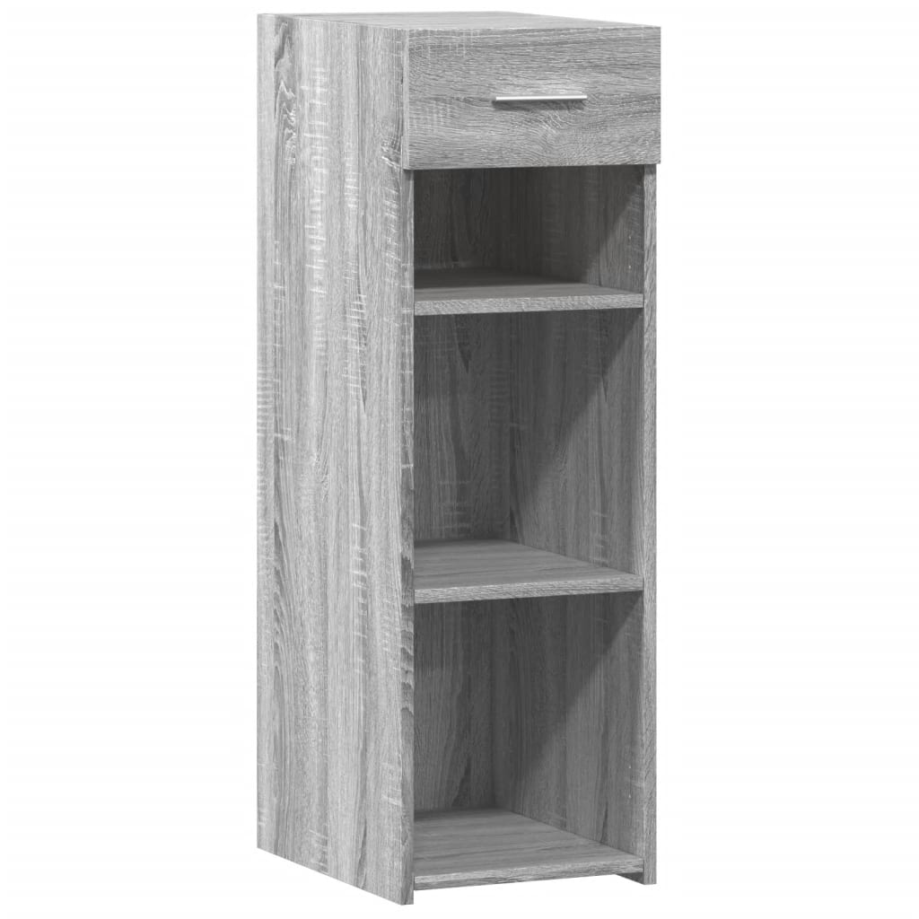 Buffet sonoma gris 30x42,5x93 cm bois d'ingénierie - XIOS