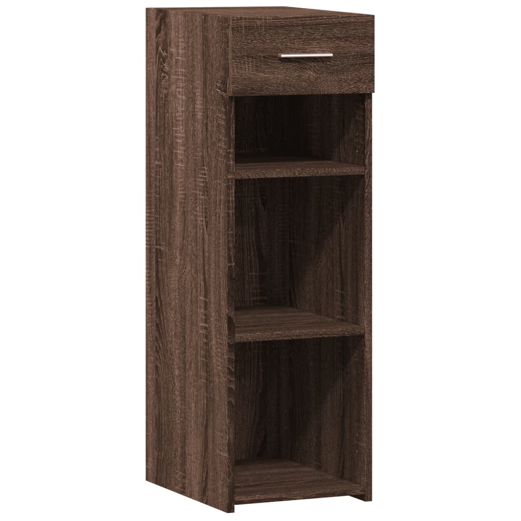 Buffet chêne marron 30x42,5x93 cm bois d'ingénierie - XIOS