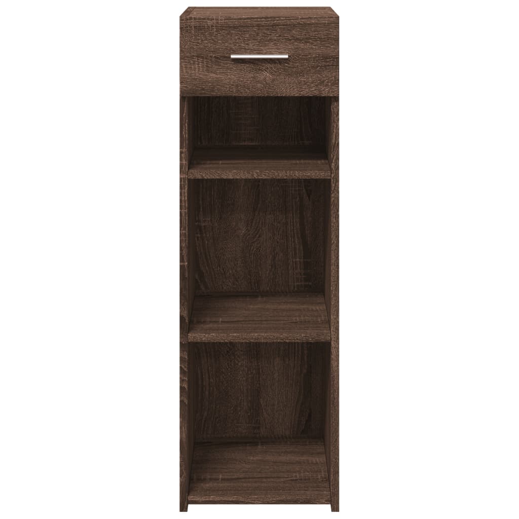 Buffet chêne marron 30x42,5x93 cm bois d'ingénierie - XIOS