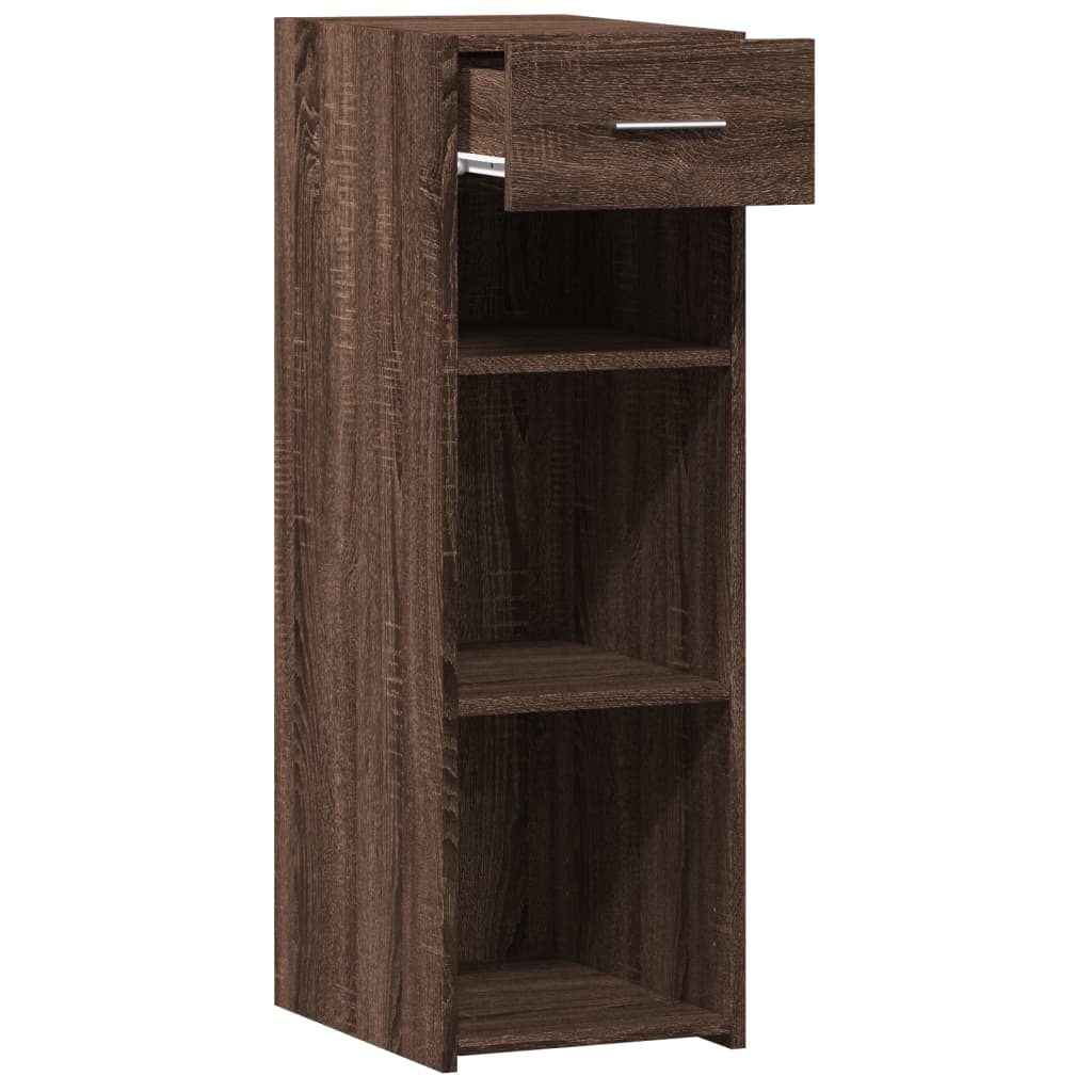 Buffet chêne marron 30x42,5x93 cm bois d'ingénierie - XIOS