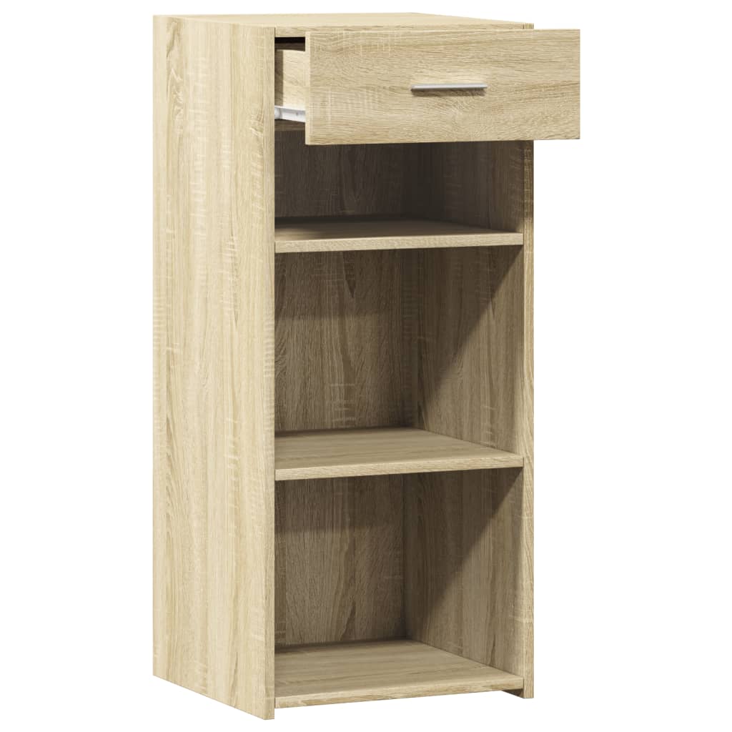 Buffet chêne sonoma 40x42,5x93 cm bois d'ingénierie - XIOS