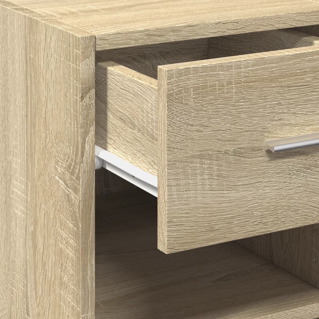 Buffet chêne sonoma 40x42,5x93 cm bois d'ingénierie - XIOS