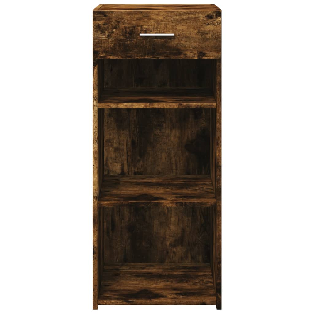 Buffet chêne fumé 40x42,5x93 cm bois d'ingénierie - XIOS