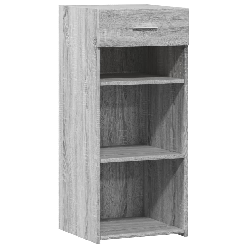 Buffet sonoma gris 40x42,5x93 cm bois d'ingénierie - XIOS