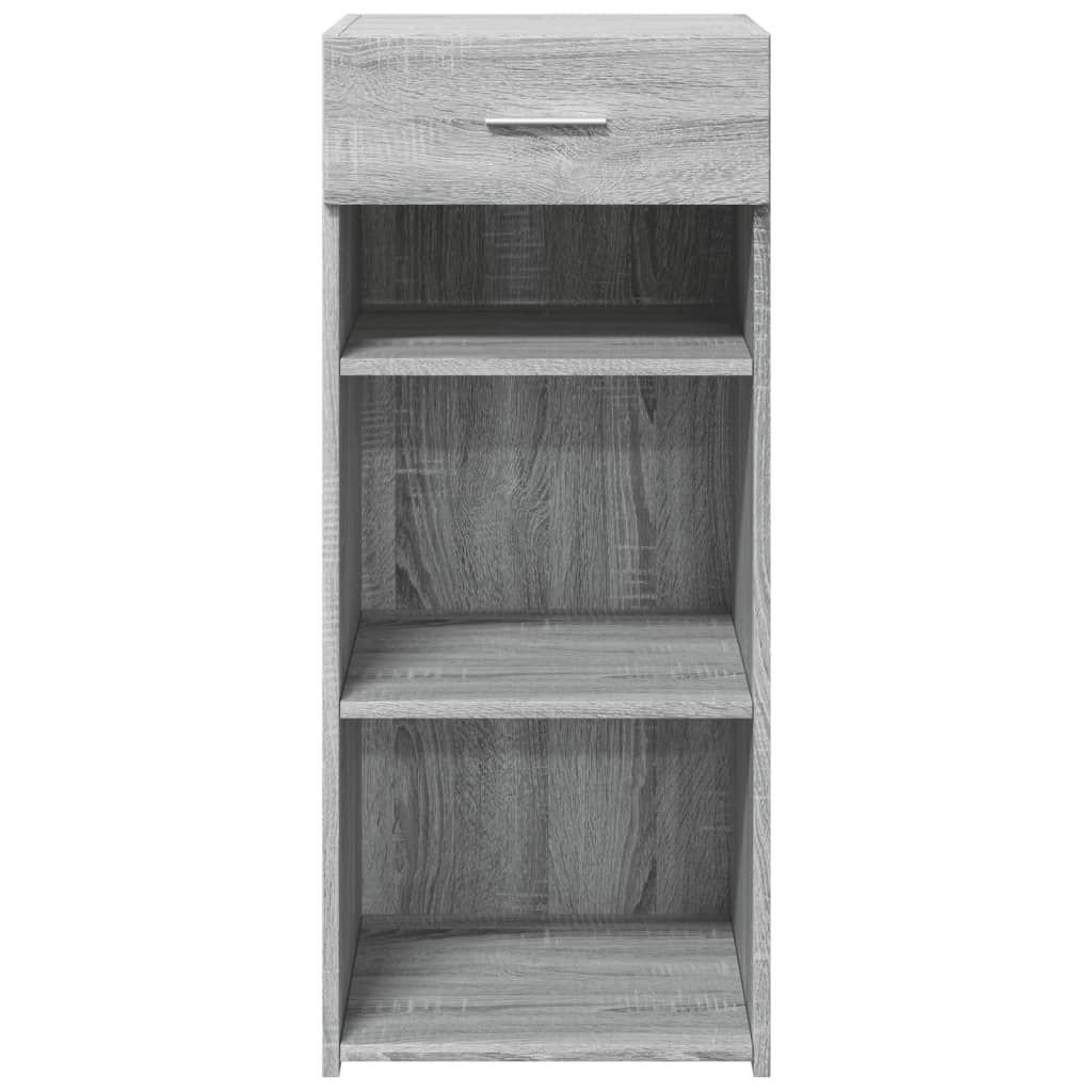 Buffet sonoma gris 40x42,5x93 cm bois d'ingénierie - XIOS