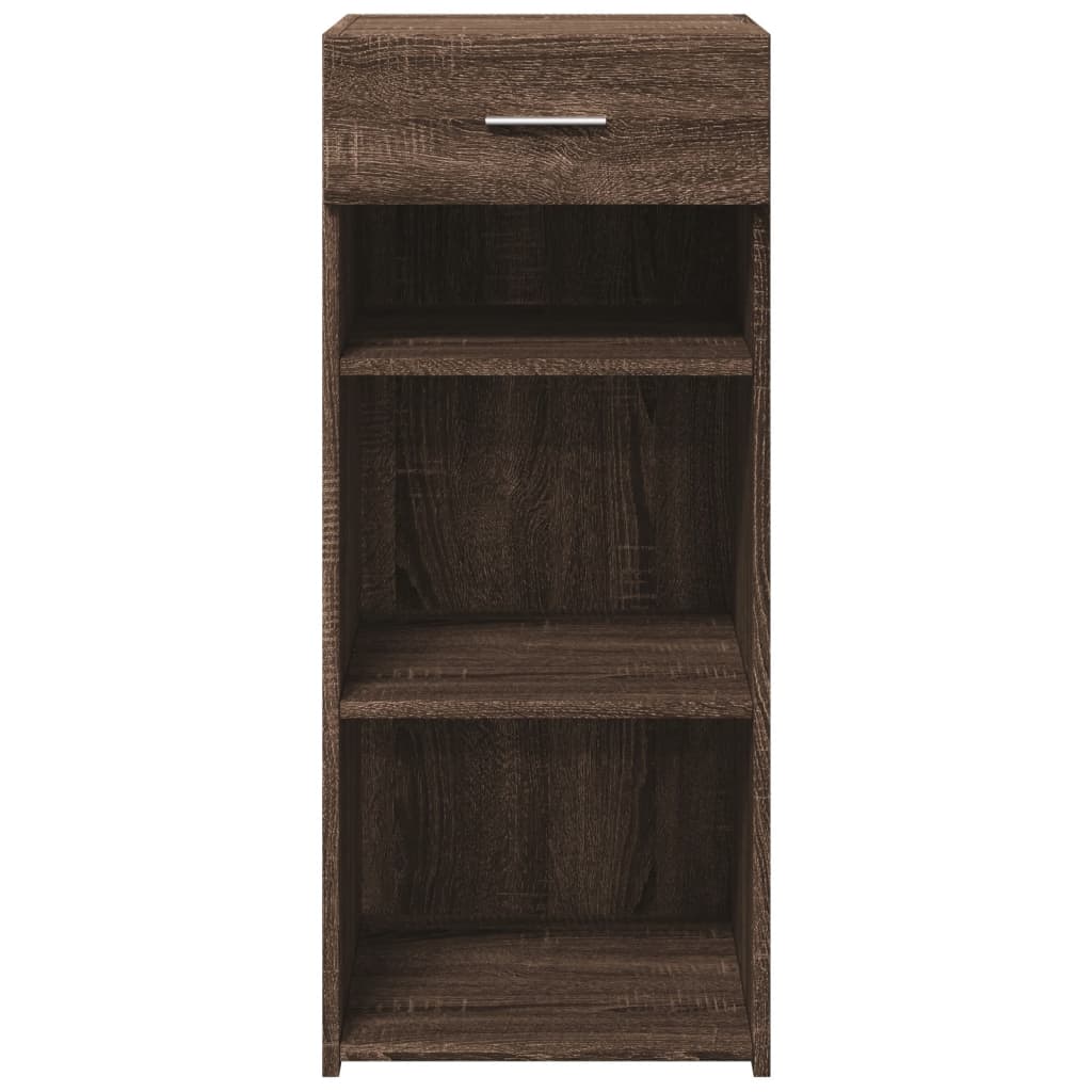 Buffet chêne marron 40x42,5x93 cm bois d'ingénierie - XIOS