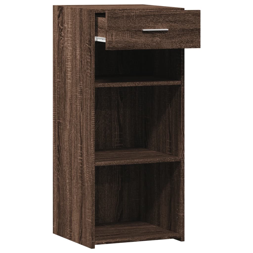 Buffet chêne marron 40x42,5x93 cm bois d'ingénierie - XIOS