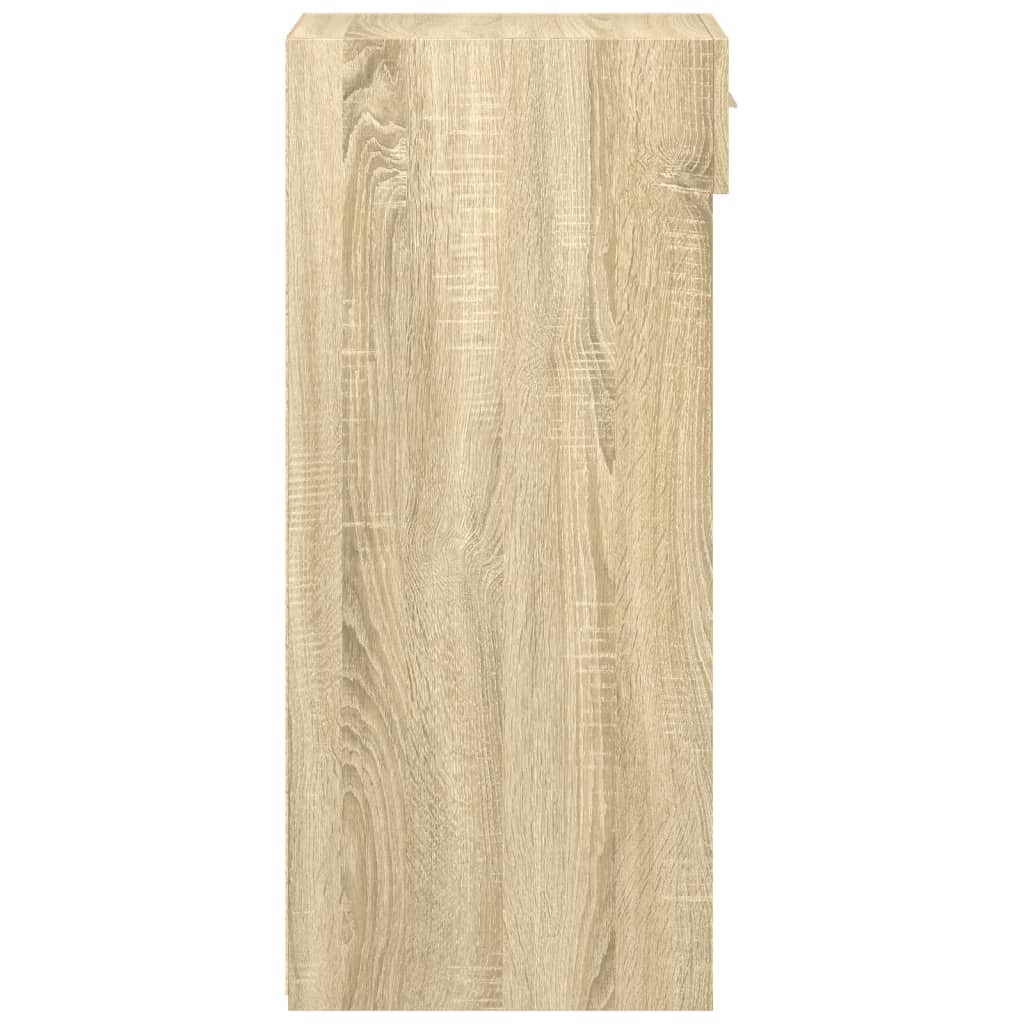 Buffet chêne sonoma 45x42,5x93 cm bois d'ingénierie - XIOS