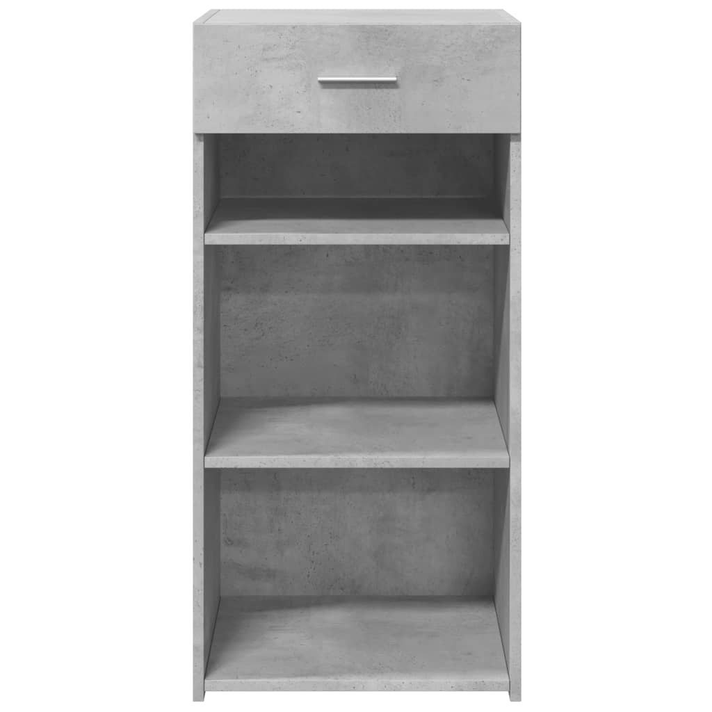 Buffet gris béton 45x42,5x93 cm bois d'ingénierie - XIOS