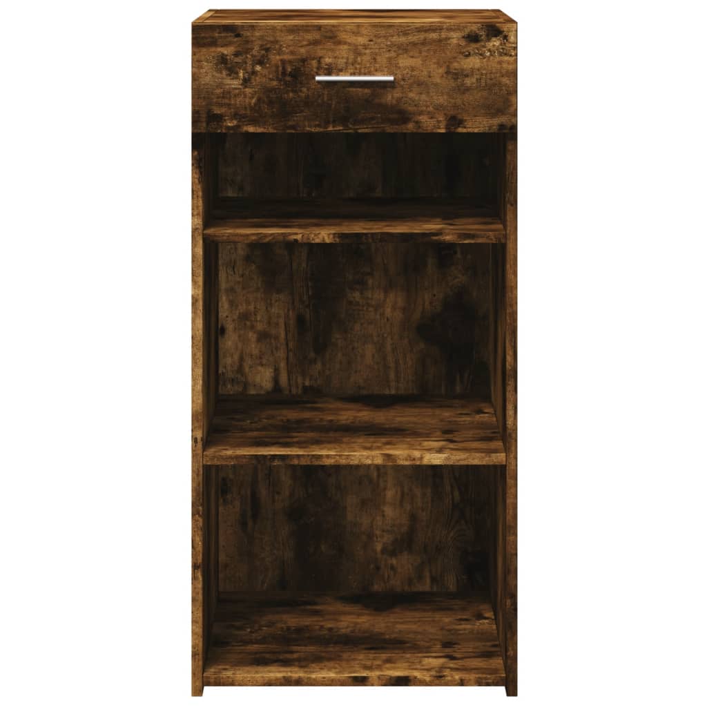 Buffet chêne fumé 45x42,5x93 cm bois d'ingénierie - XIOS