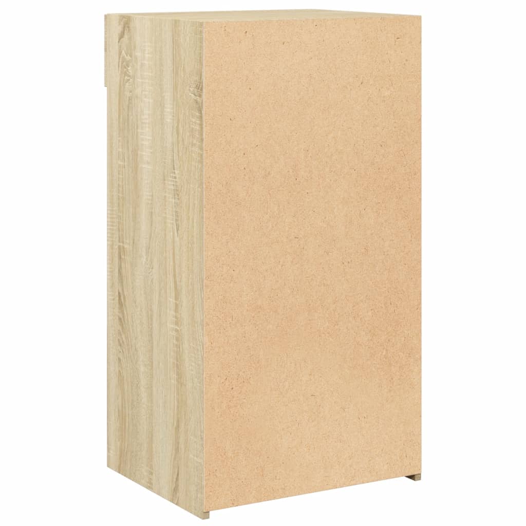 Buffet chêne sonoma 50x42,5x93 cm bois d'ingénierie - XIOS