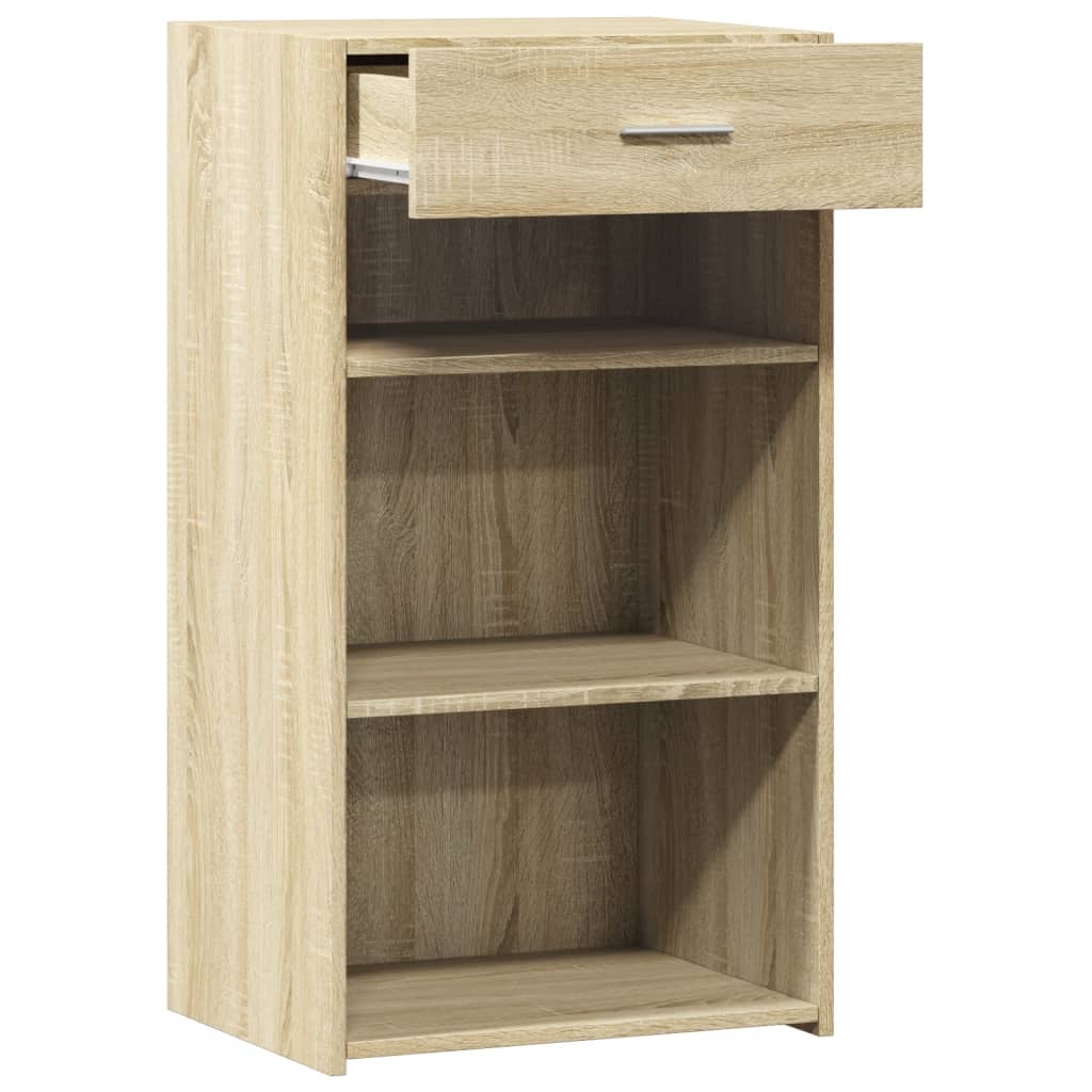 Buffet chêne sonoma 50x42,5x93 cm bois d'ingénierie - XIOS