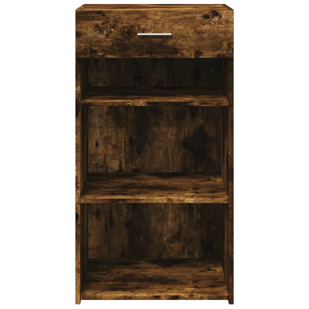 Buffet chêne fumé 50x42,5x93 cm bois d'ingénierie - XIOS