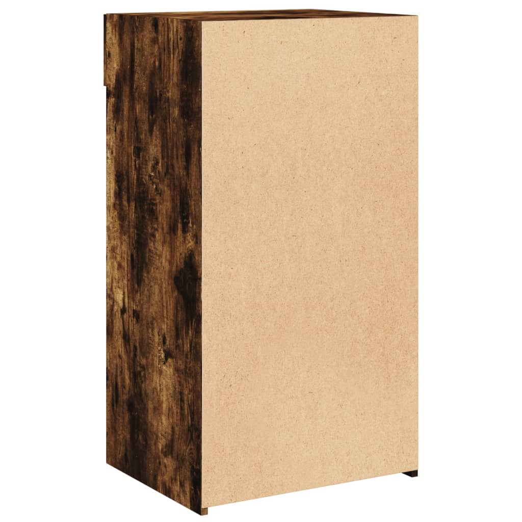 Buffet chêne fumé 50x42,5x93 cm bois d'ingénierie - XIOS
