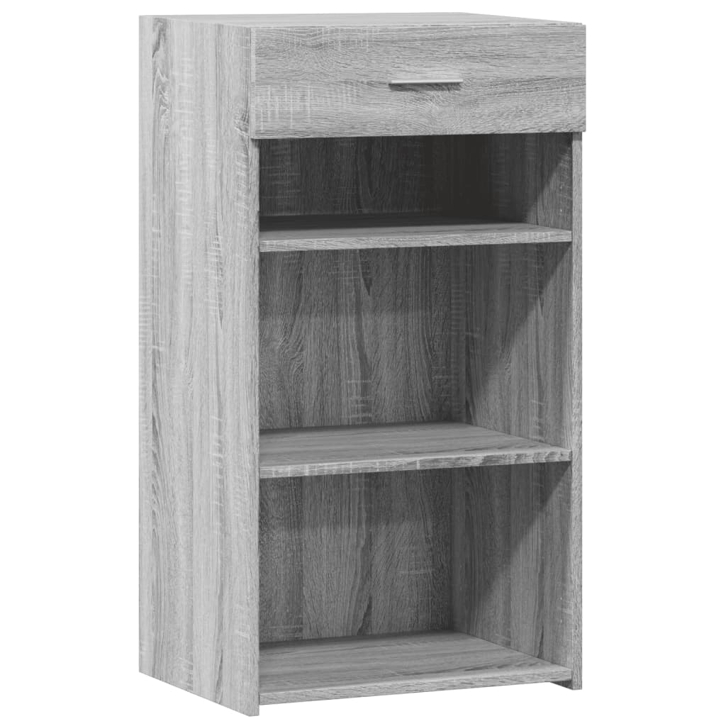 Buffet sonoma gris 50x42,5x93 cm bois d'ingénierie - XIOS