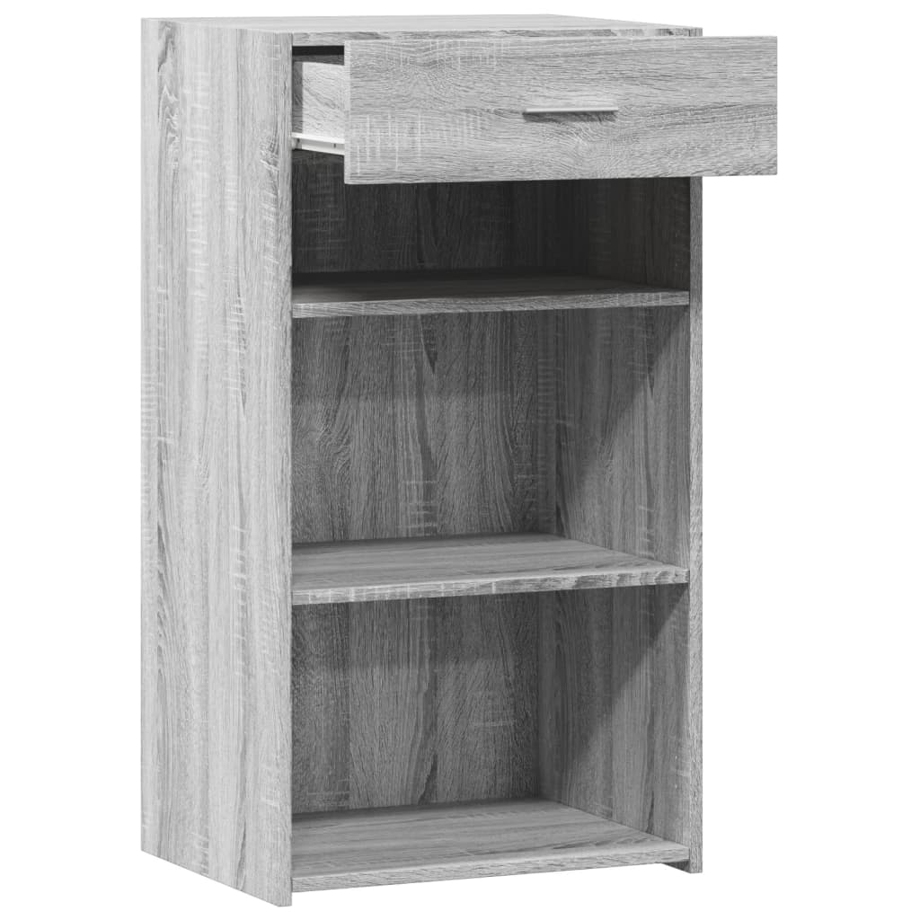 Buffet sonoma gris 50x42,5x93 cm bois d'ingénierie - XIOS