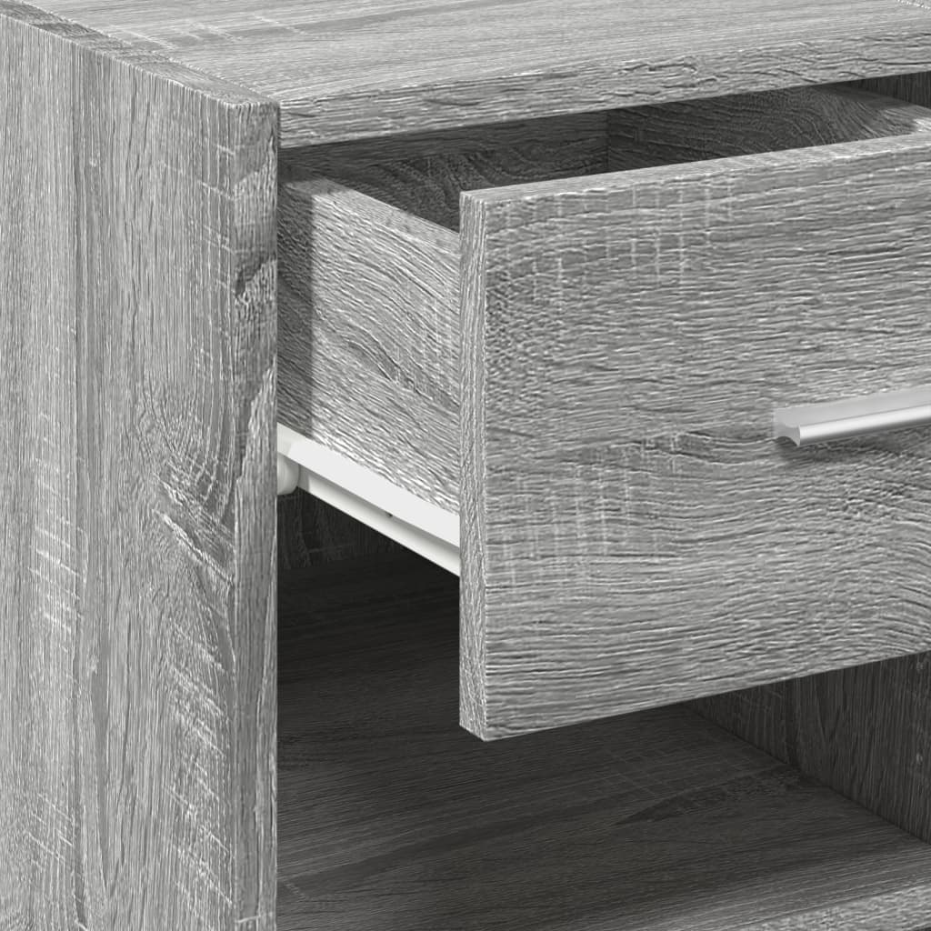 Buffet sonoma gris 50x42,5x93 cm bois d'ingénierie - XIOS