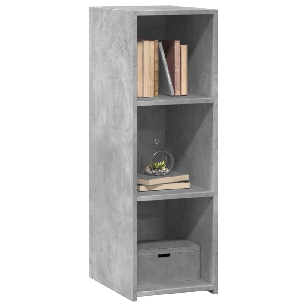 Buffet gris béton 30x41x93 cm bois d'ingénierie - XIOS