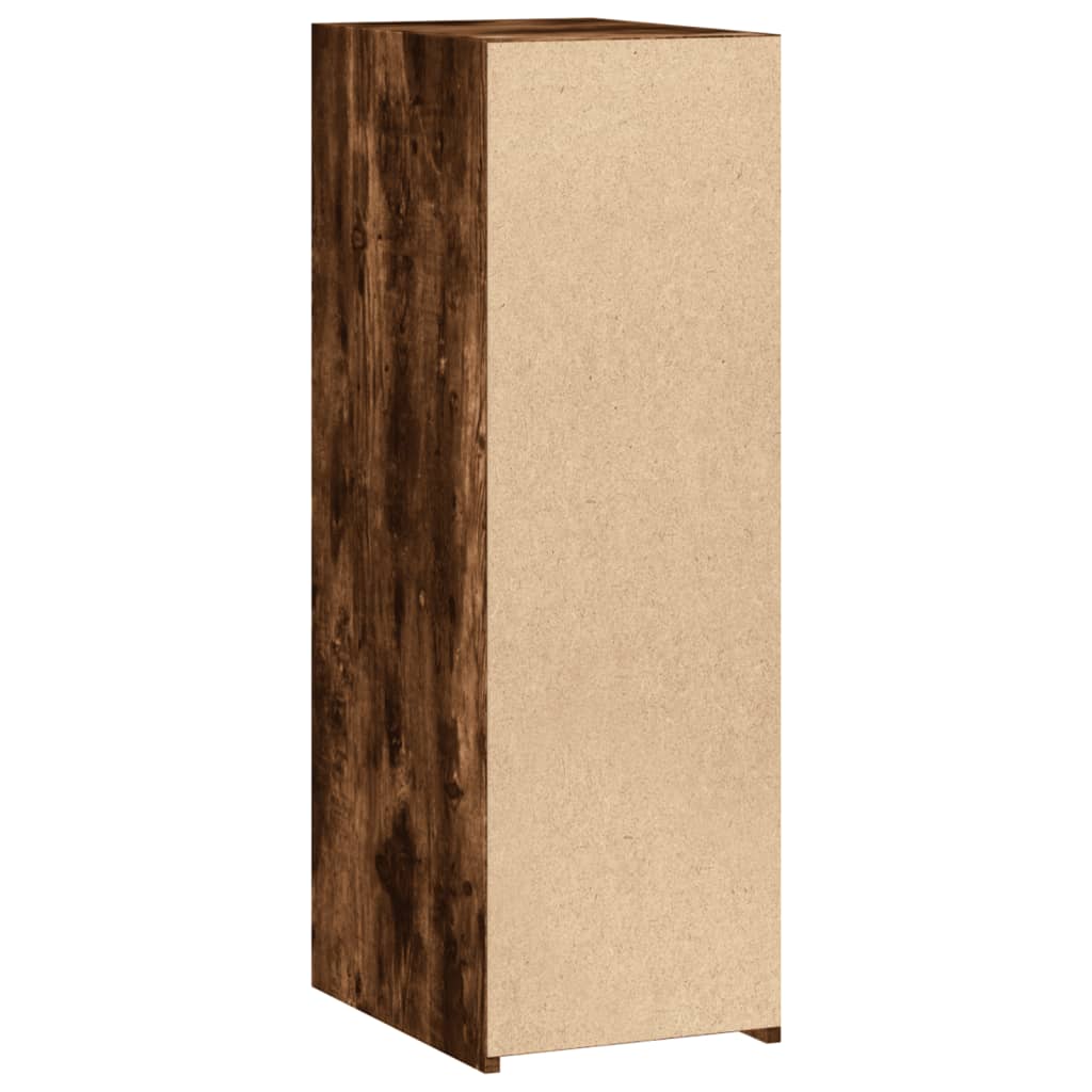 Buffet chêne fumé 30x41x93 cm bois d'ingénierie - XIOS