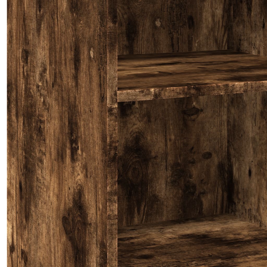 Buffet chêne fumé 50x41x93 cm bois d'ingénierie - XIOS