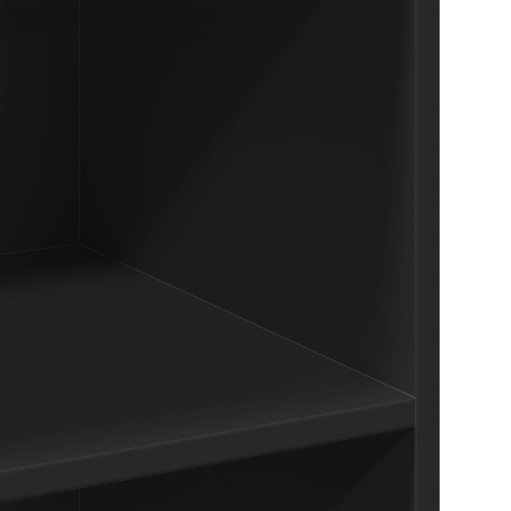 Buffet noir 70x41x93 cm bois d'ingénierie - XIOS