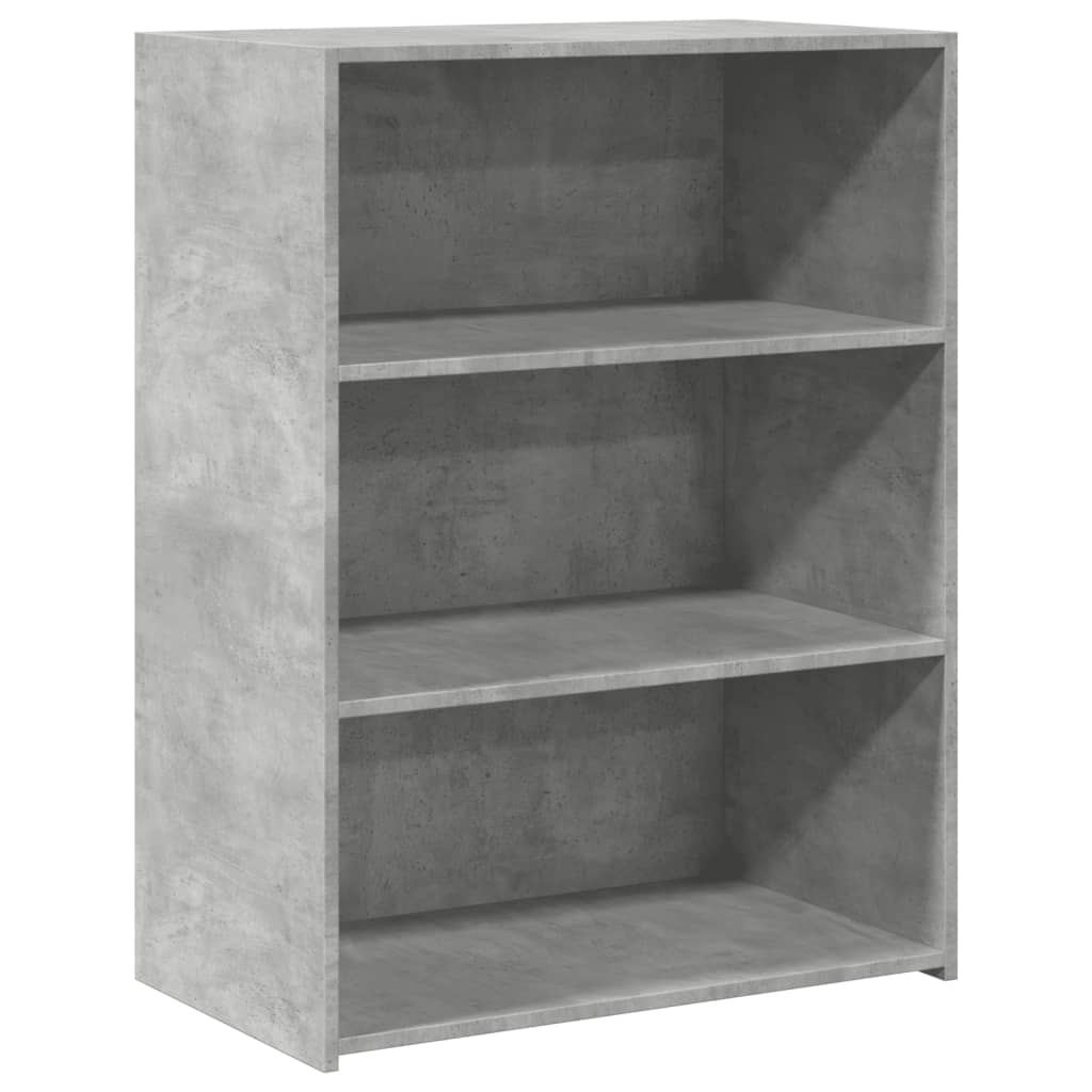 Buffet gris béton 70x41x93 cm bois d'ingénierie - XIOS