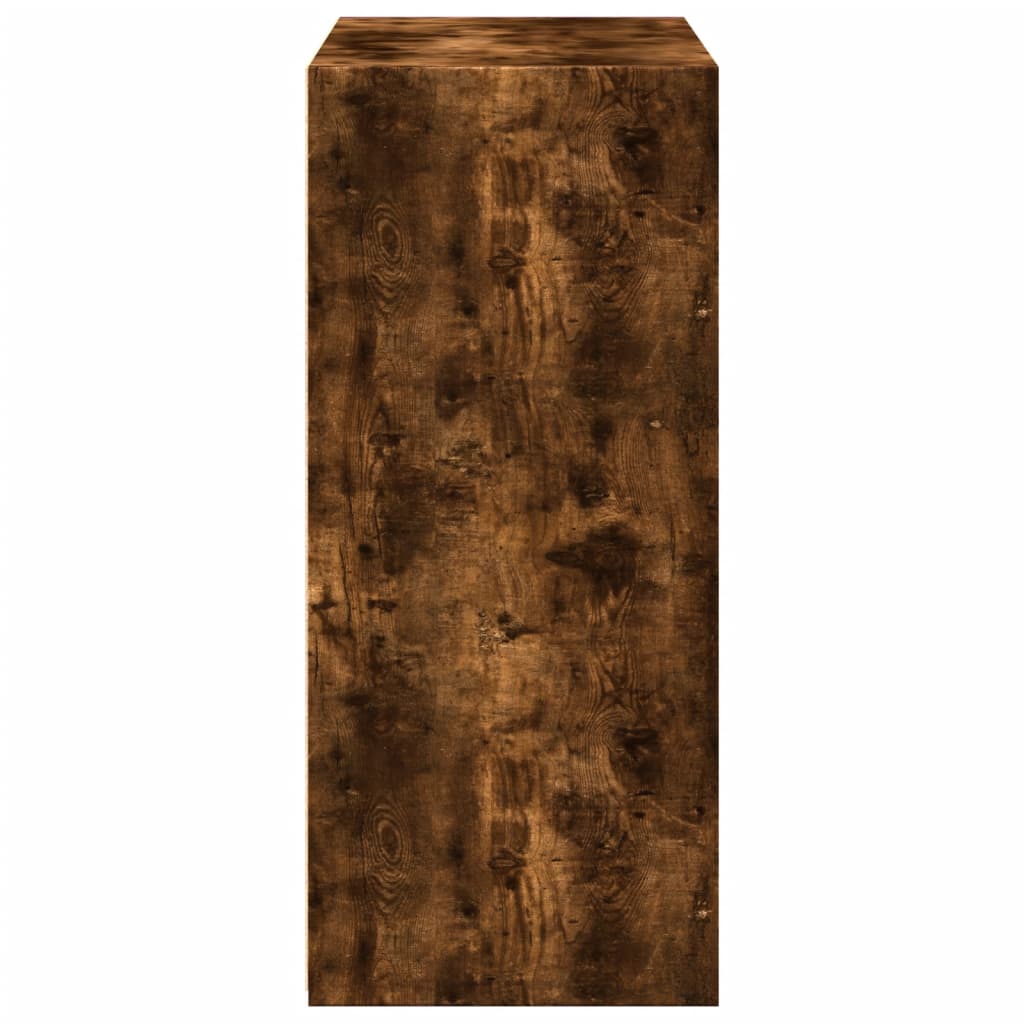 Buffet chêne fumé 70x41x93 cm bois d'ingénierie - XIOS
