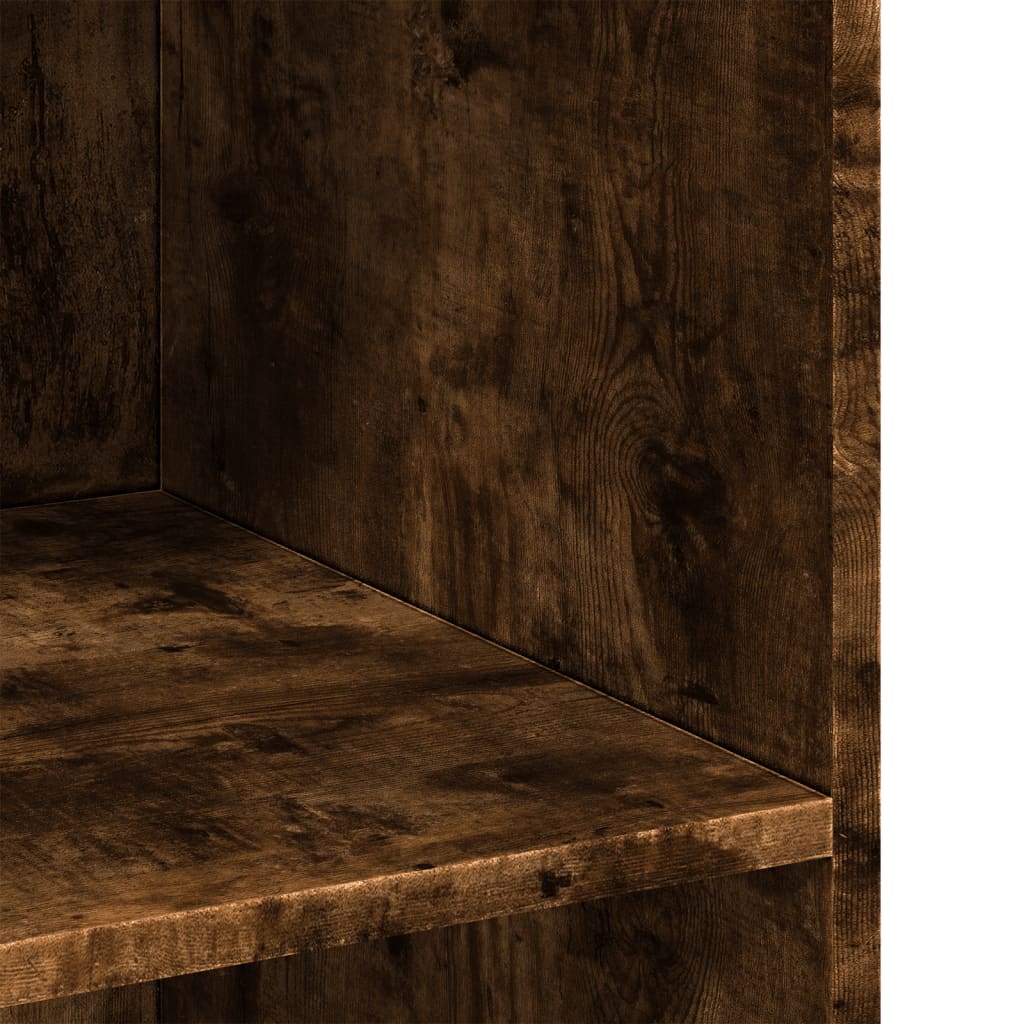 Buffet chêne fumé 70x41x93 cm bois d'ingénierie - XIOS