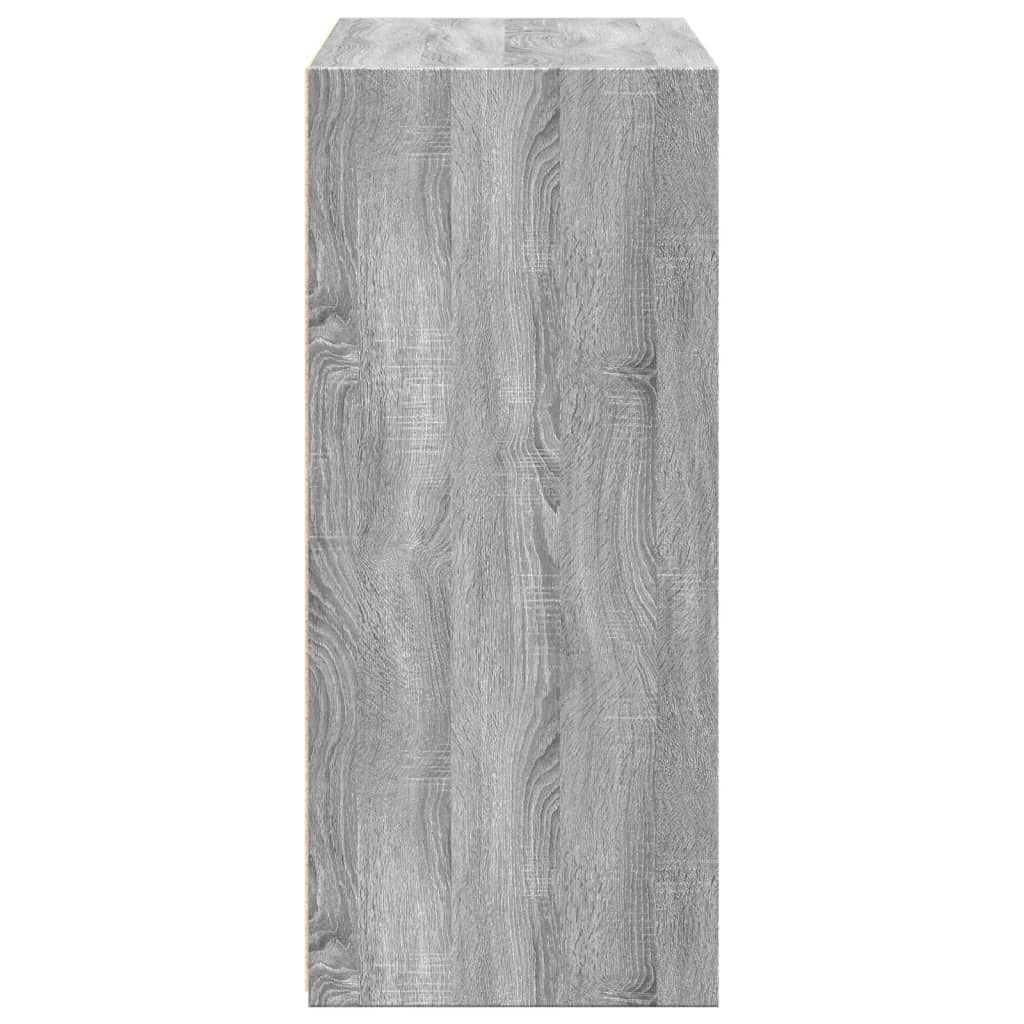 Buffet sonoma gris 70x41x93 cm bois d'ingénierie - XIOS