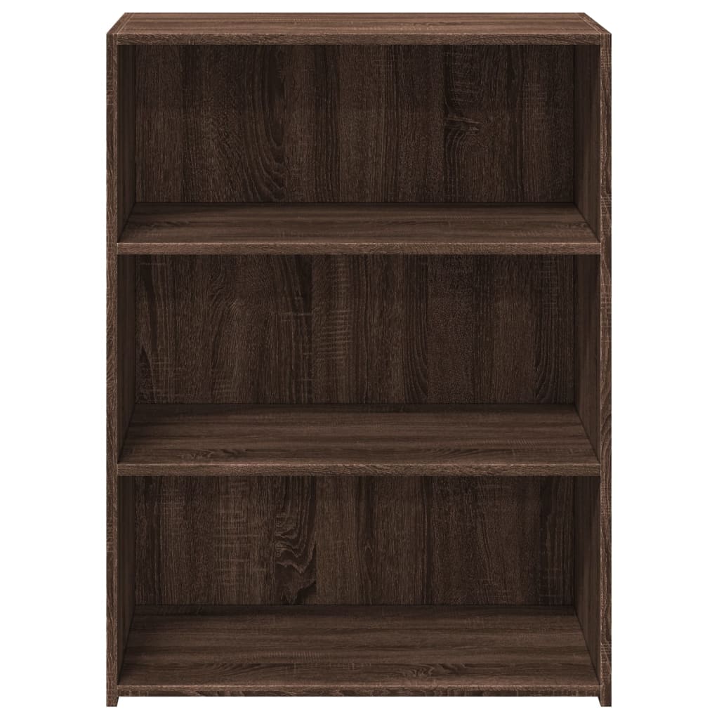 Buffet chêne marron 70x41x93 cm bois d'ingénierie - XIOS