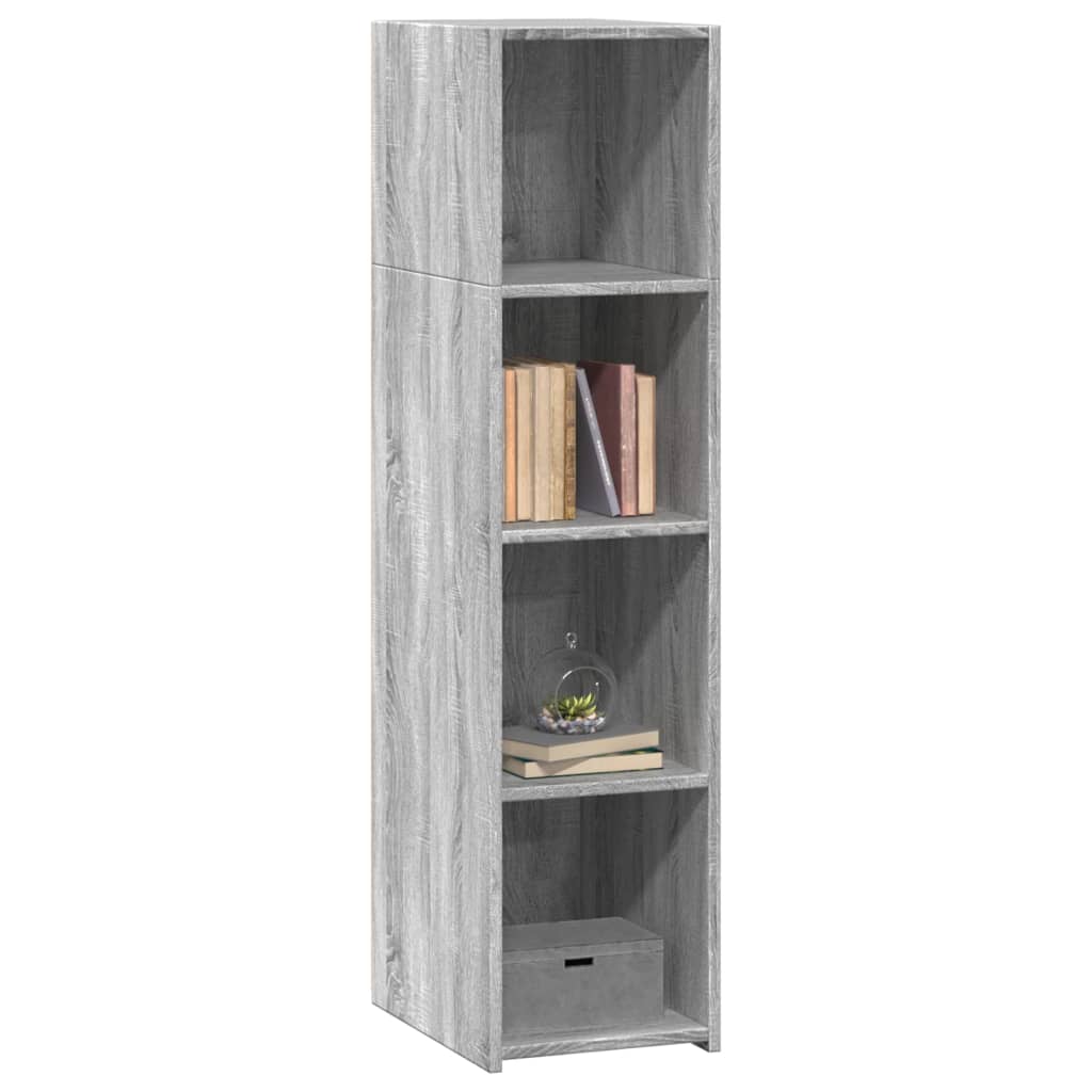 Buffet sonoma gris 30x41x124 cm bois d'ingénierie - XIOS