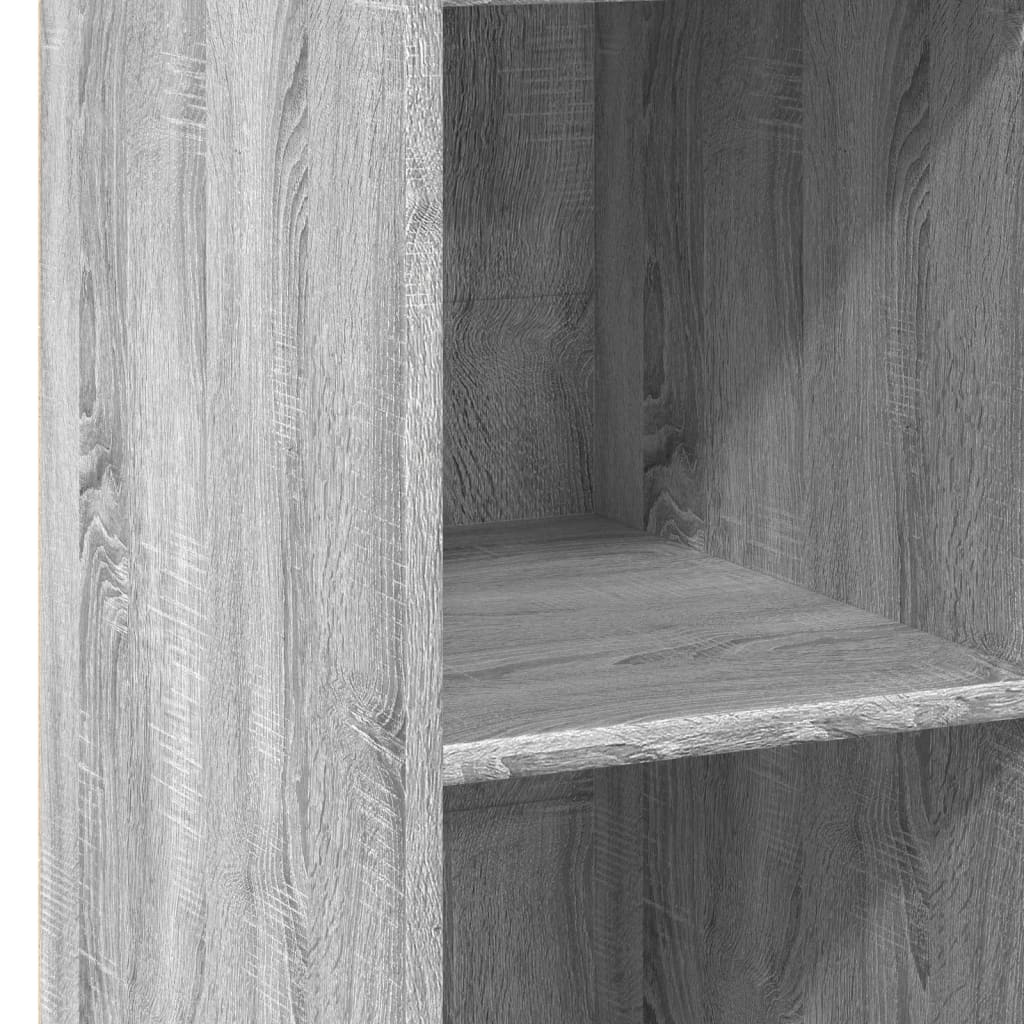 Buffet sonoma gris 30x41x124 cm bois d'ingénierie - XIOS