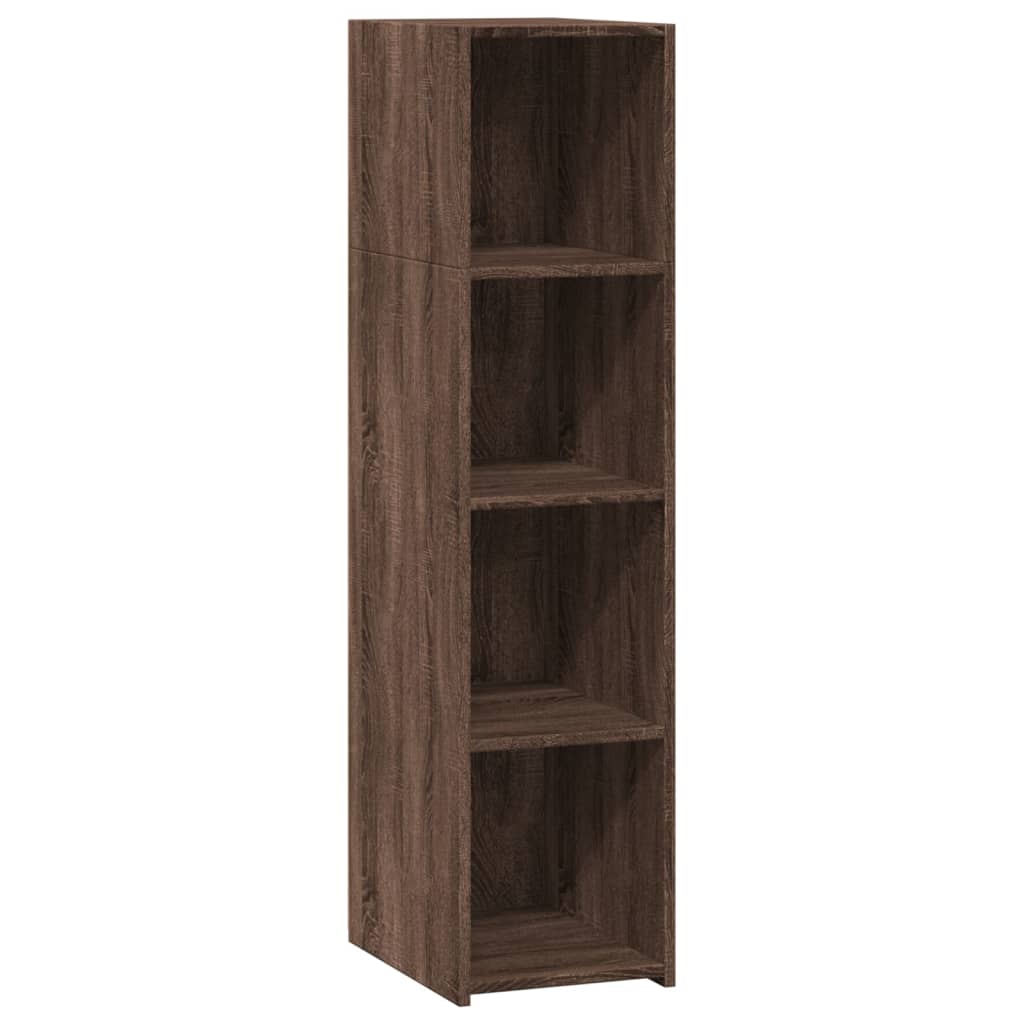 Buffet chêne marron 30x41x124 cm bois d'ingénierie - XIOS